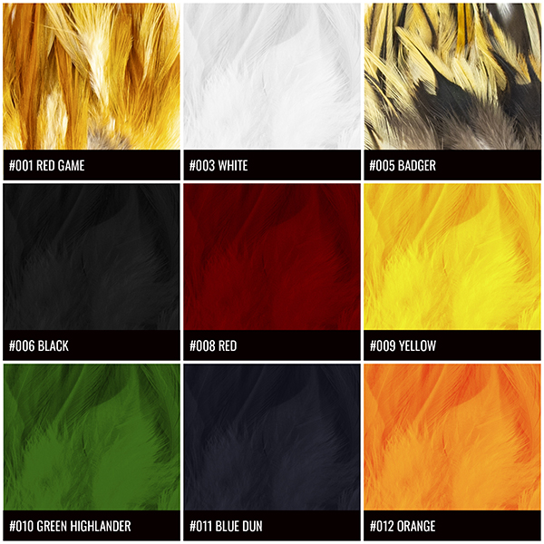 SHOR - HACKLE 6''-8''