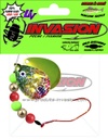 09 - Iridescent Rouge, Jaune et Vert (Hologramme Argent)