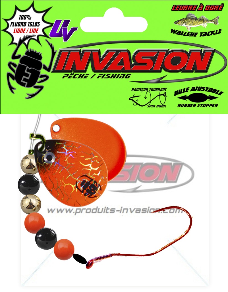 16 - Orange et Noir (Hologramme Or)