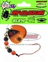 21 - GLOW Orange et Noir (Hologramme Or)