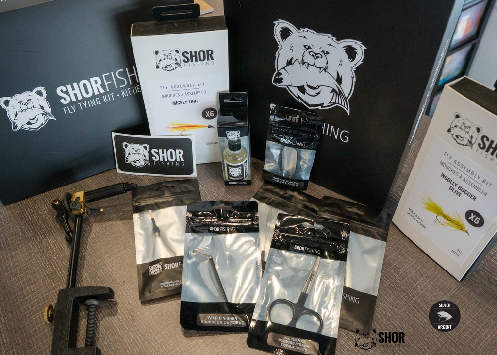 SHOR - FLY TYING KIT - SILVER