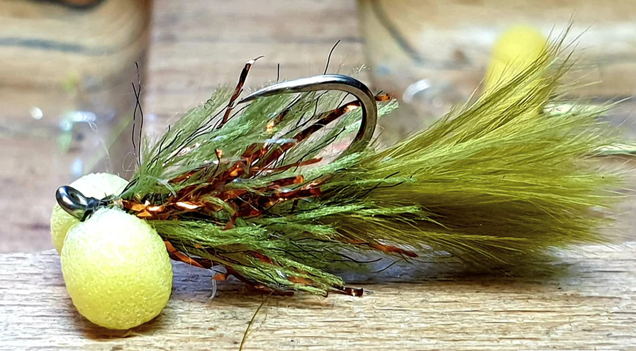 UPAVON - COPPER FLASH DAMSEL STRAGGLE HACKLE
