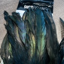 SHOR - IRIDESCENT BLACK SCHLAPPEN 5''-7''