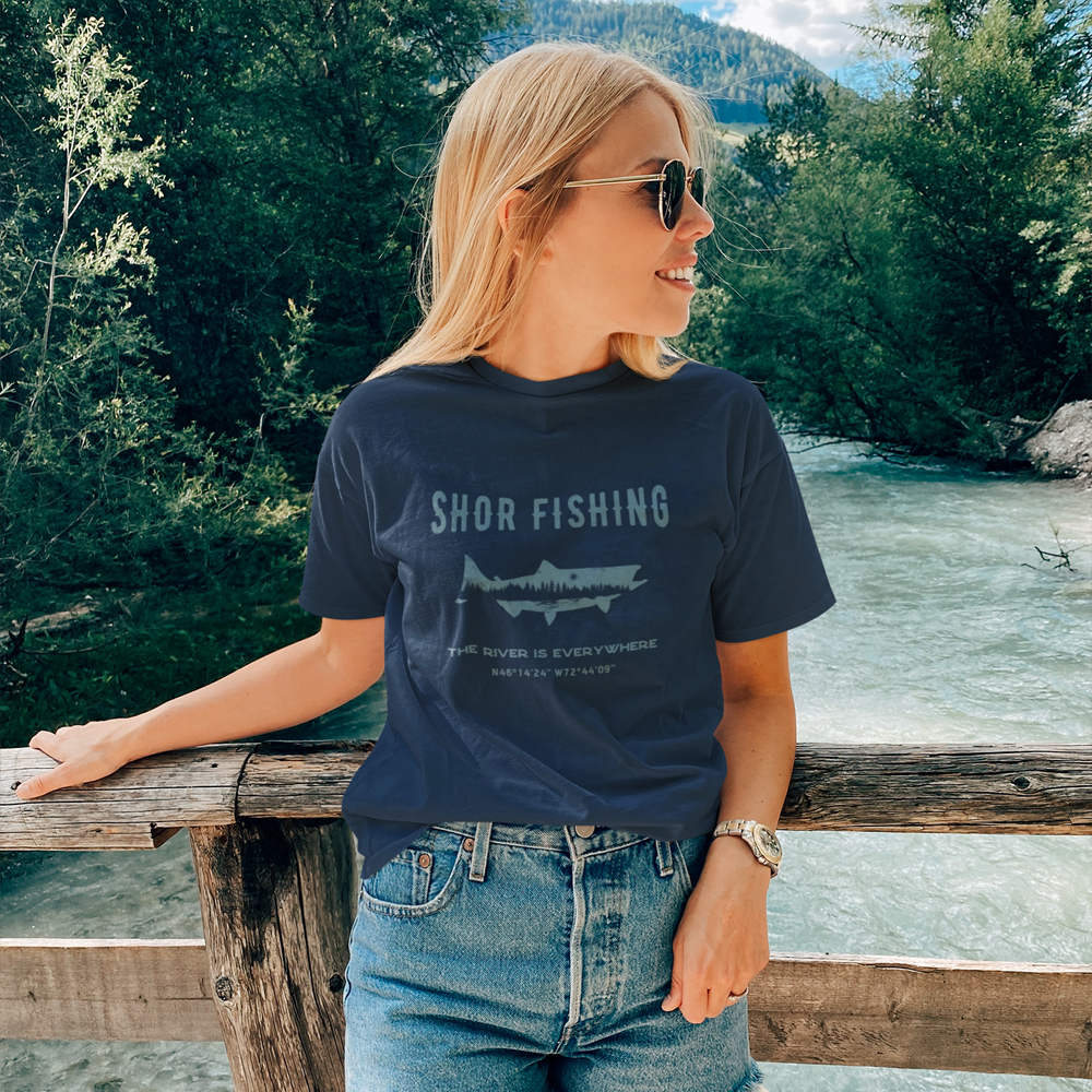 SHOR - THE RIVER IS EVERYWHERE UNISEX T-SHIRT