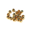 SHOR - TUNGSTEN SLOTTED BEADS - GOLD