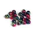 SHOR - TUNGSTEN SLOTTED BEADS - RAINBOW
