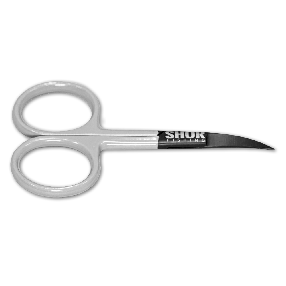 SHOR PREMIUM - ALL PURPOSE CURVED SCISSORS 4in