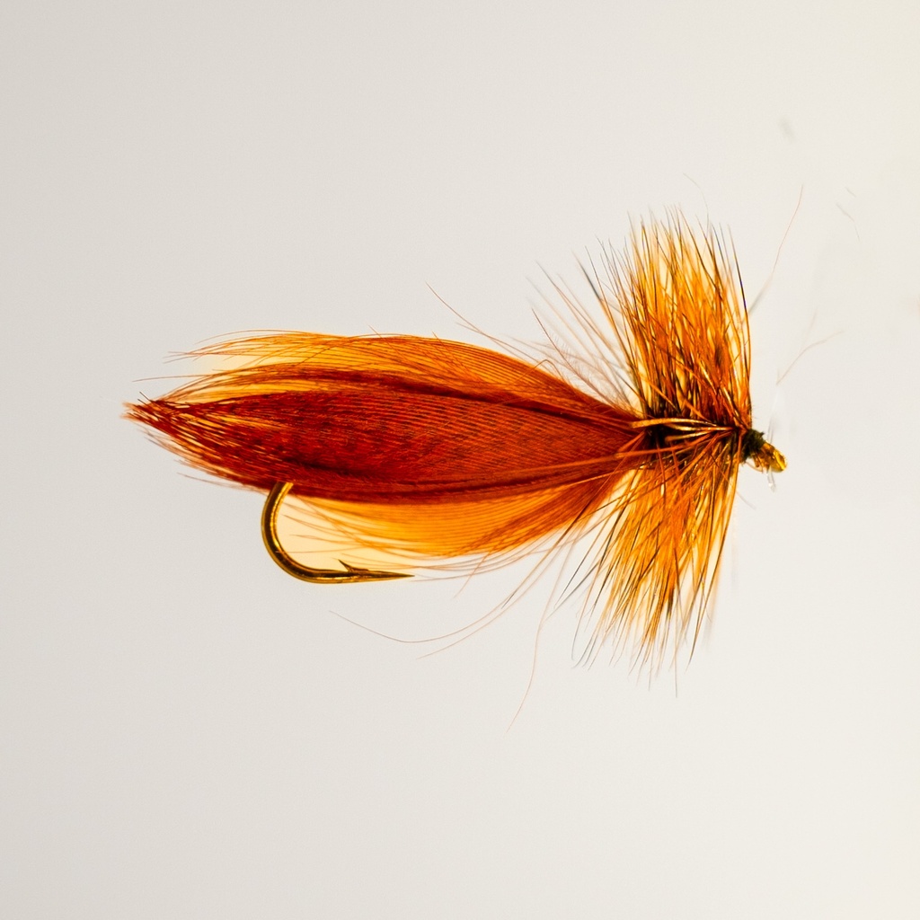Orange Hornberg Streamer (DRY)