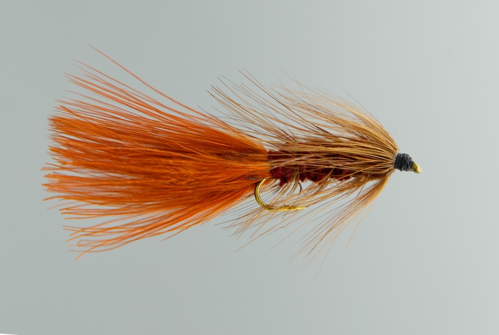 Brown Woolly Bugger (STREAMER)