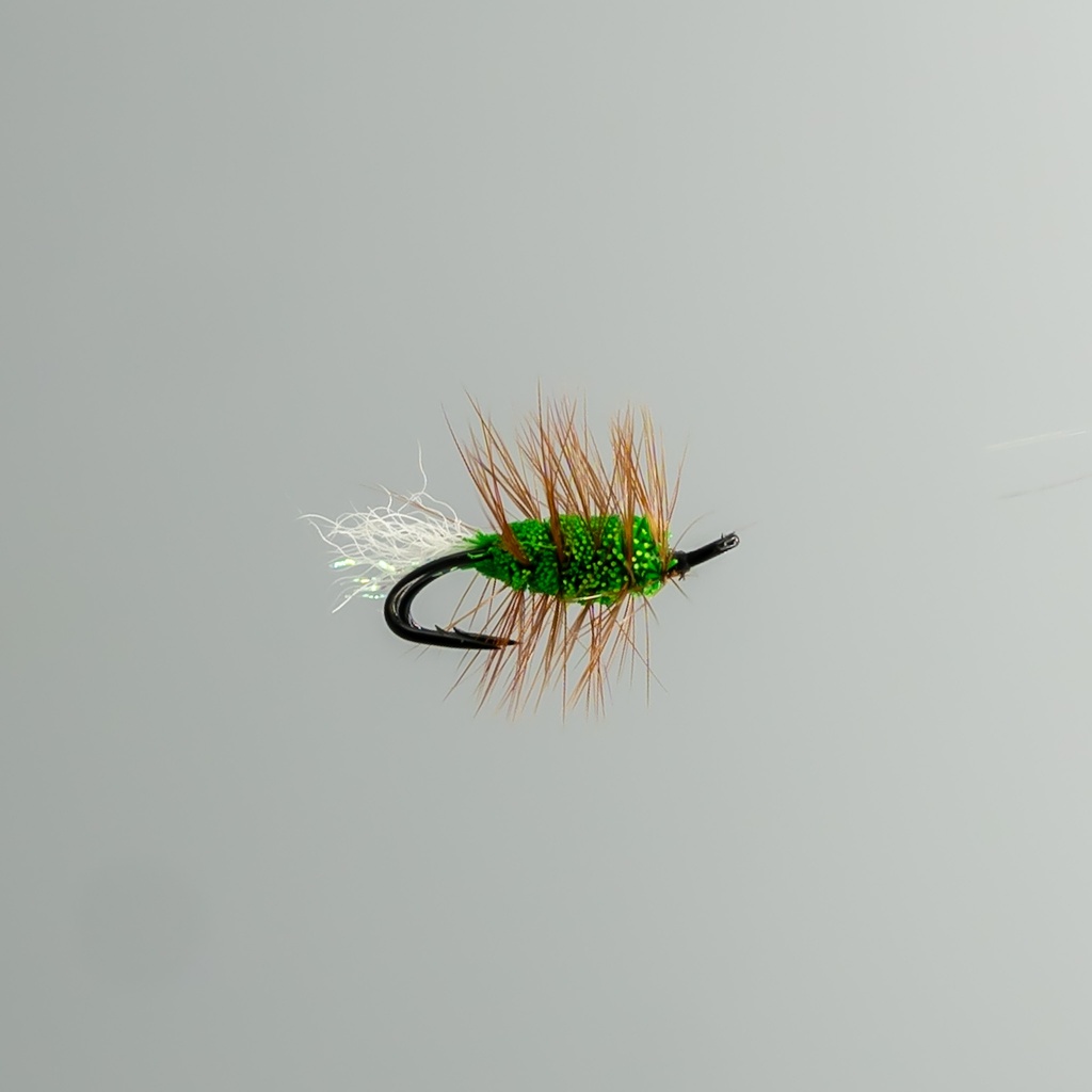 Green Machine White Tail - DOUBLE HOOK