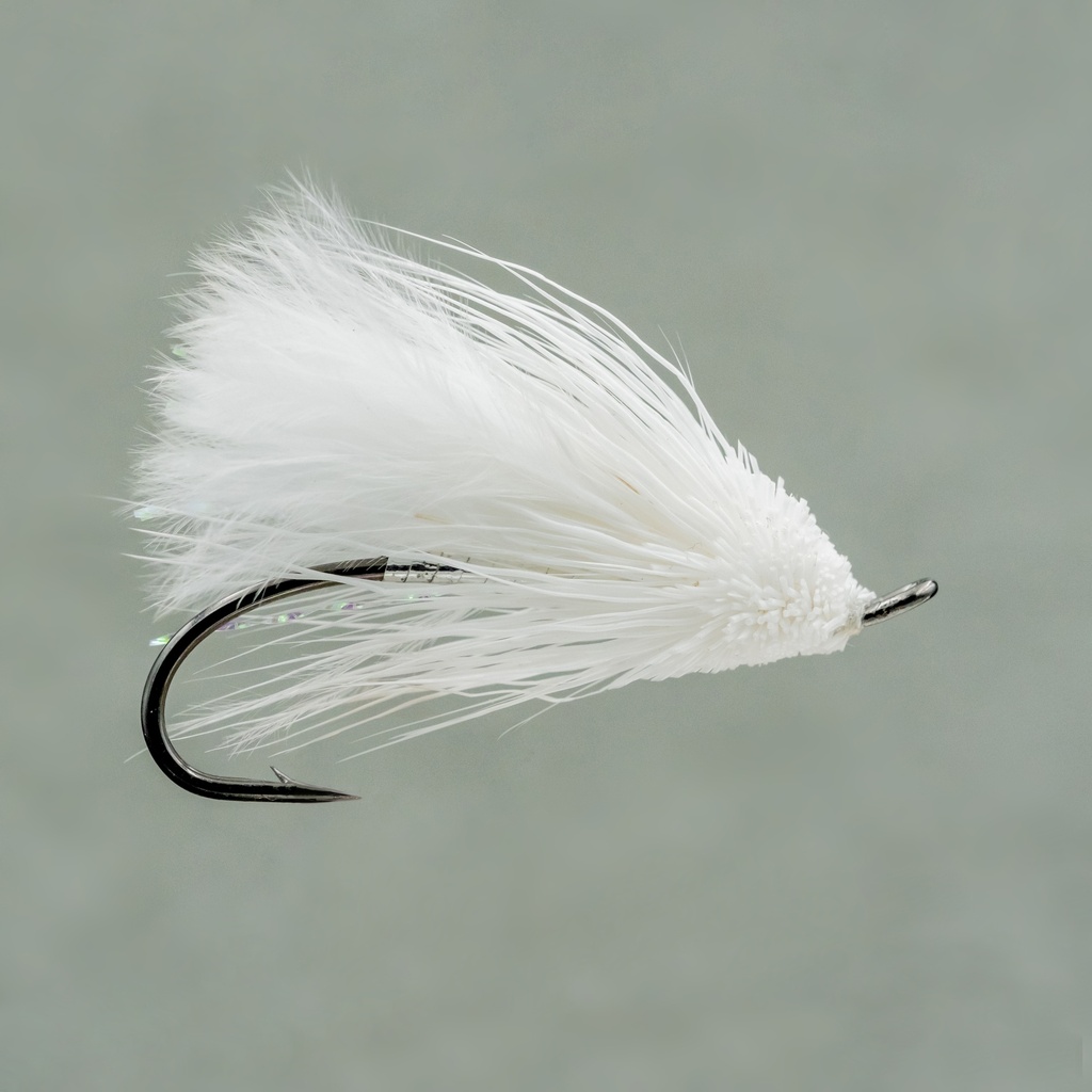 White Muddler - DOUBLE HOOK