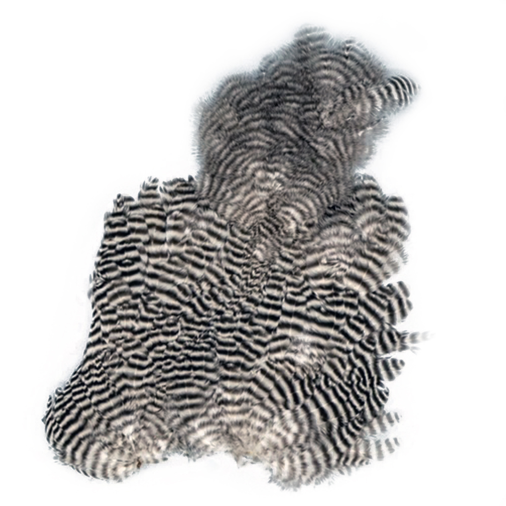 SHOR - CORPS DE MARABOU GRIZZLY - PEAU (CHICKABOU)