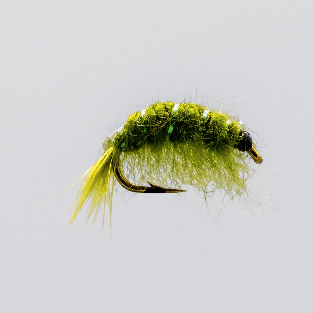 NEPTUNE FLIES - Olive Scud (NYMPH) (copy)