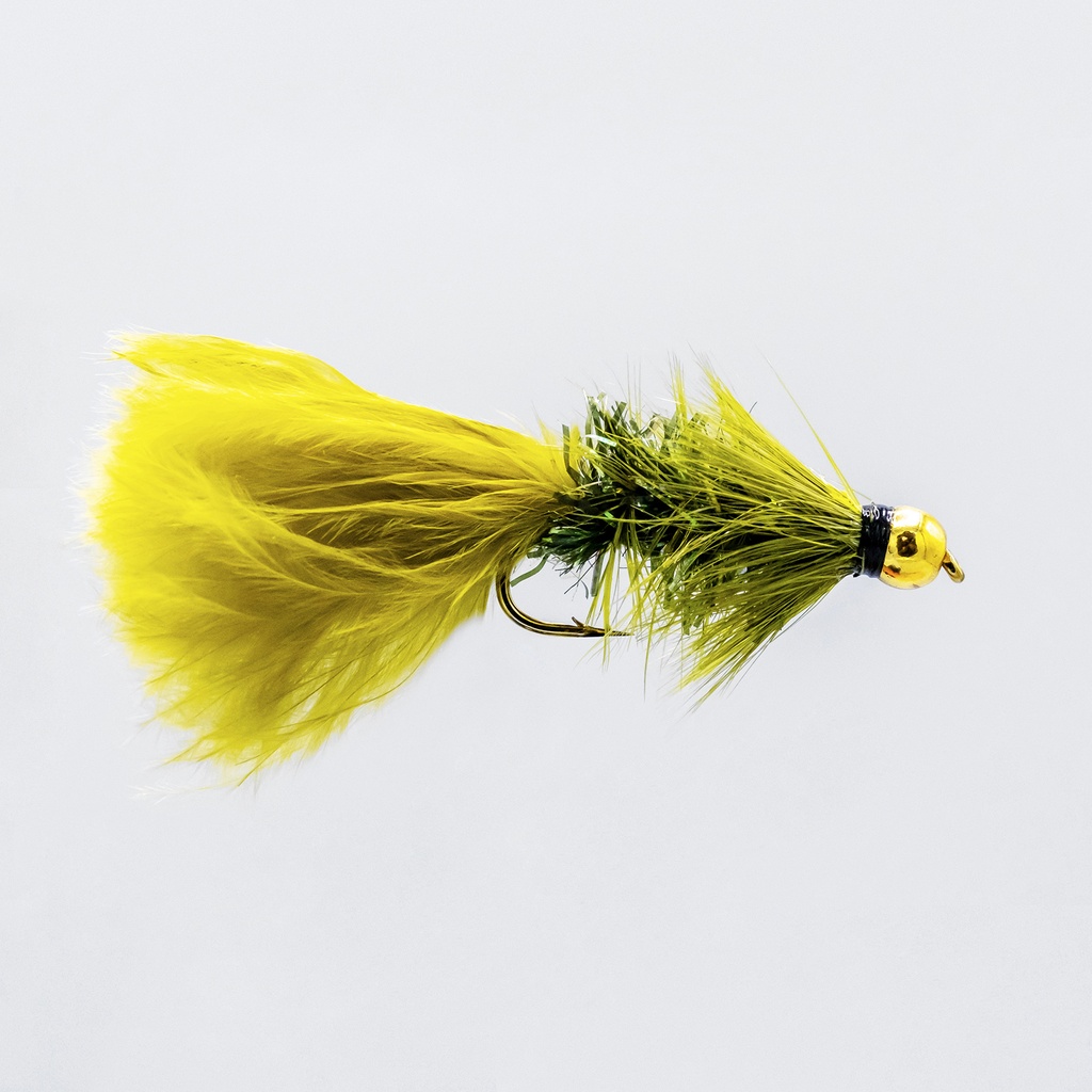 Bead Head Crystal Bugger Olive