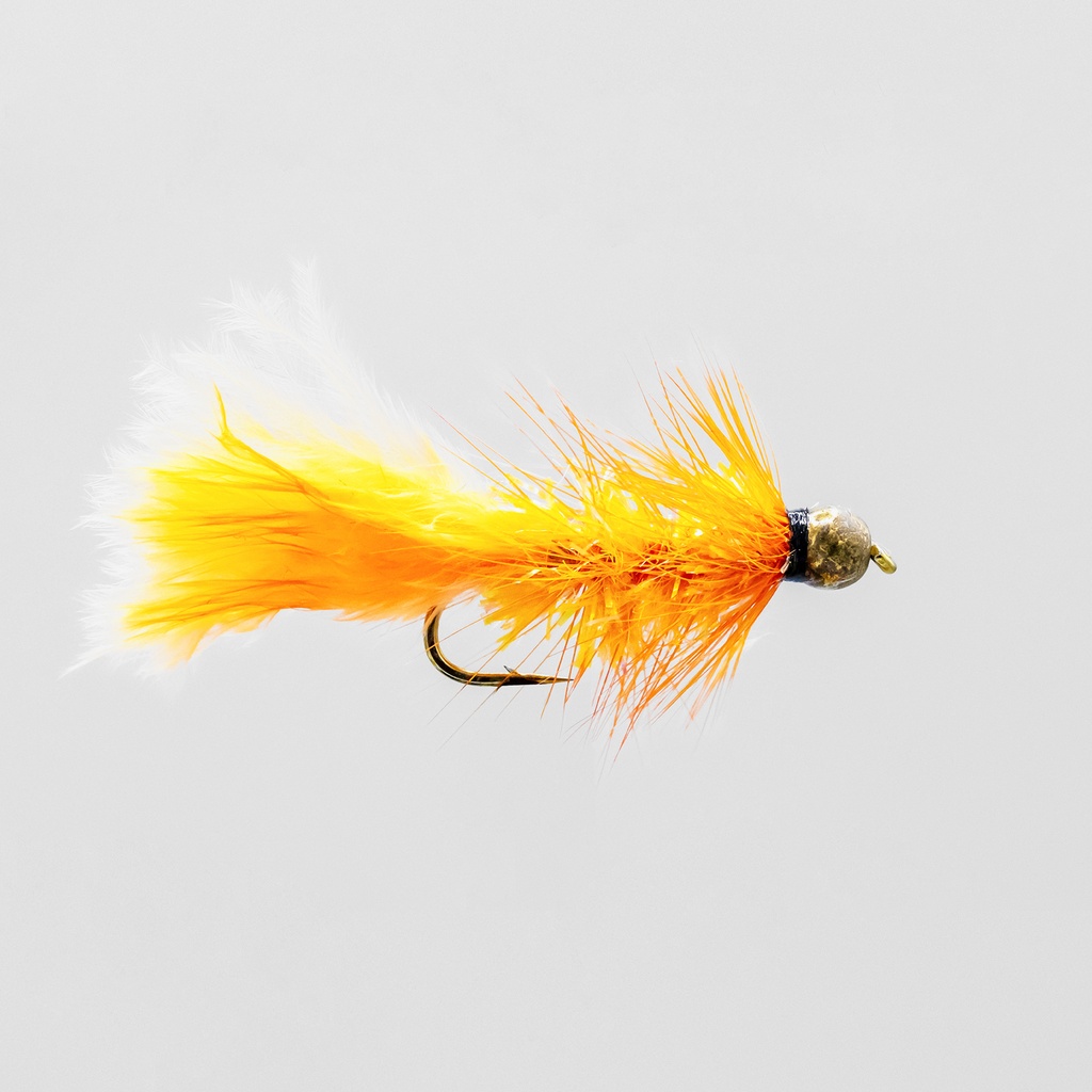 Bead Head Crystal Bugger Orange