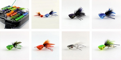 FLYMEN - SURFACE SEDUCER DB BASS BUG POPPER - FLIES