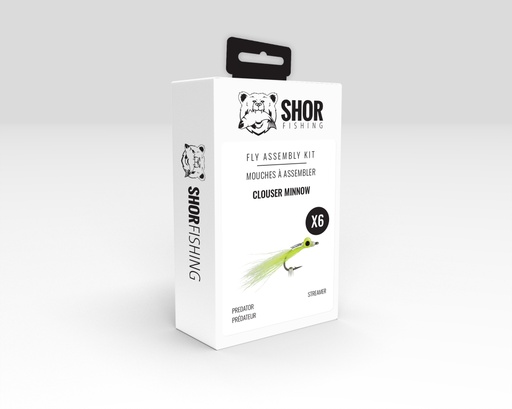 [SHFKB01] SHOR - CLOUSER MINNOW ASSEMBLY KIT
