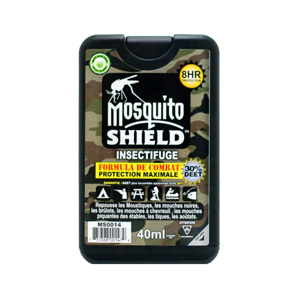 MOSQUITO SHIELD COMBAT FORMULA 40ml PUMP (30 DEET) SHOR Fishing