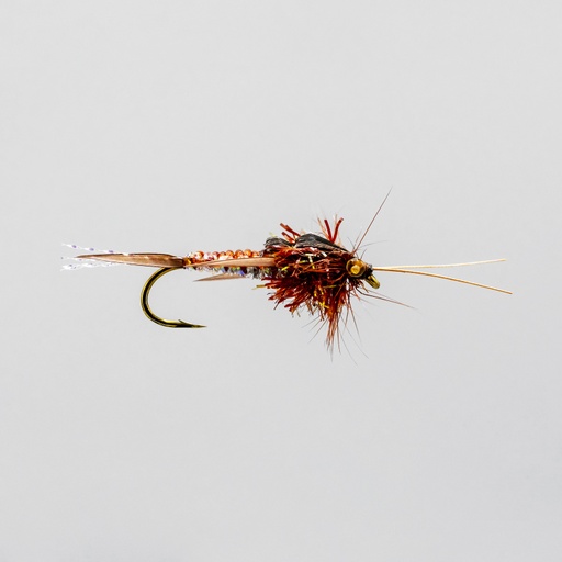NEPTUNE FLIES - Brown Braided Stone Fly Nymphs (NYMPH)