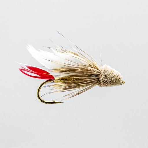 NEPTUNE FLIES - White Muddler (STREAMER)