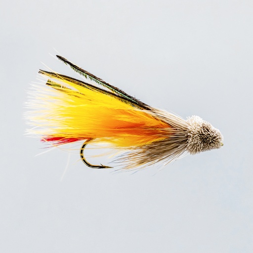 Orange Muddler Marabou (STREAMER)