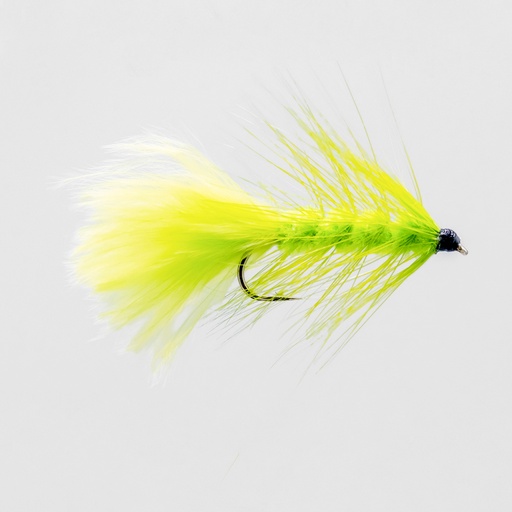 NEPTUNE FLIES - Chartreuse Woolly Bugger (STREAMER)