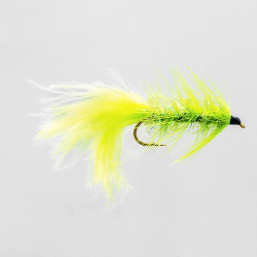 NEPTUNE FLIES - Chartreuse Crystal Bugger (STREAMER)
