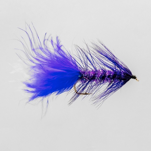 NEPTUNE FLIES - Purple Crystal Bugger (STREAMER)