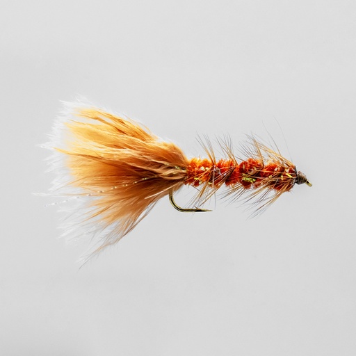 NEPTUNE FLIES - Brown Crystal Bugger (STREAMER)