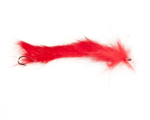 [081-361204] NEPTUNE FLIES - Red Tandem Leech (STREAMER)