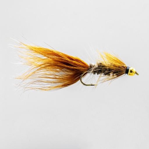 Brown Bead Head Woolly Bugger (STREAMER)