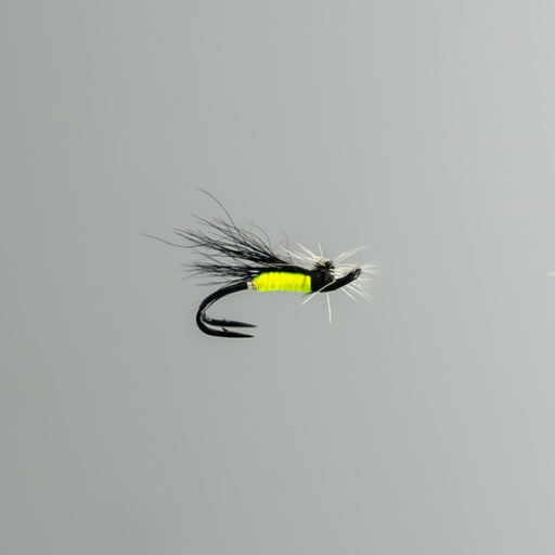 Black Stonefly - DOUBLE HOOK