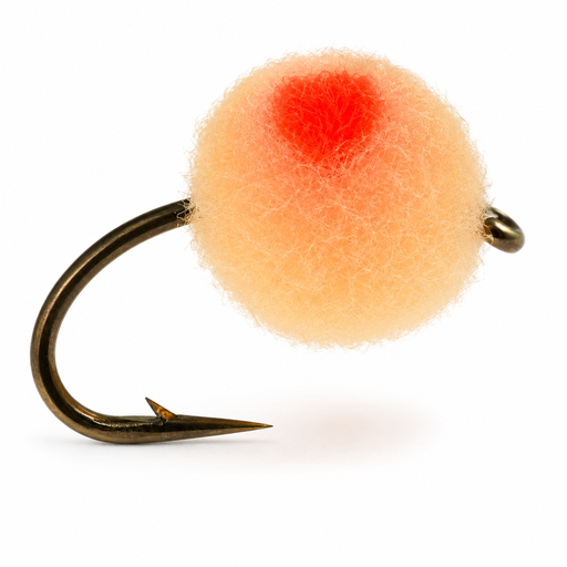 Egg fly peach