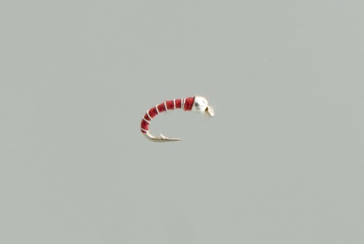 NEPTUNE FLIES - Zebra midge red