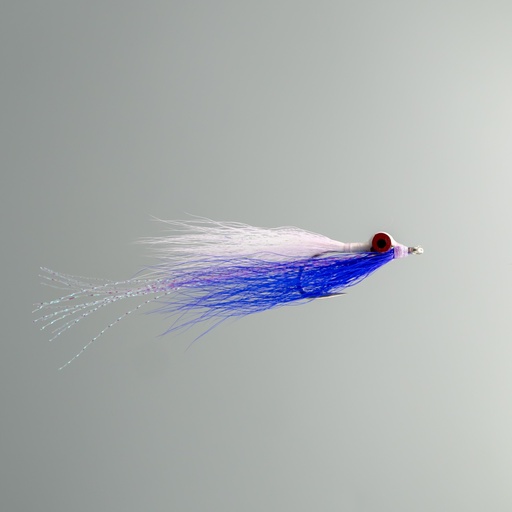 Clouser Minnow Purple & White