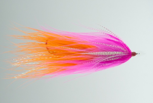 [077-12702] River Rat Squid - Pink &amp; Orange
