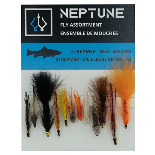 [100-10212] STREAMER FLIES PACK - BEST SELLERS