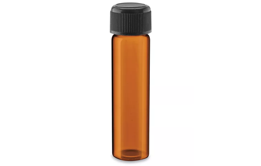 [MI03] AMBER GLASS BOTTLE 1OZ
