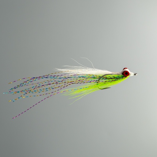 Clouser Minnow Chartreuse & White
