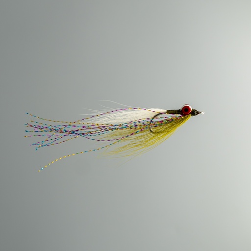 Clouser Minnow Olive & White