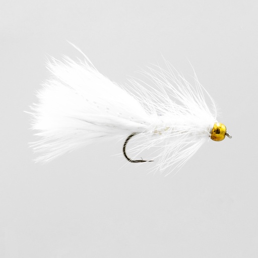Bead Head Crystal Bugger White
