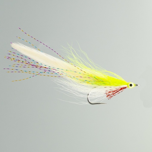 [094-21820-1] Deceiver - Chartreuse and White